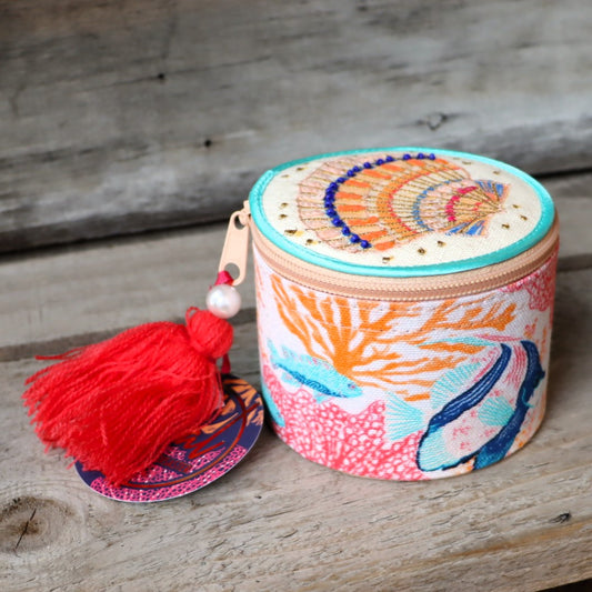 Coral Shell Box