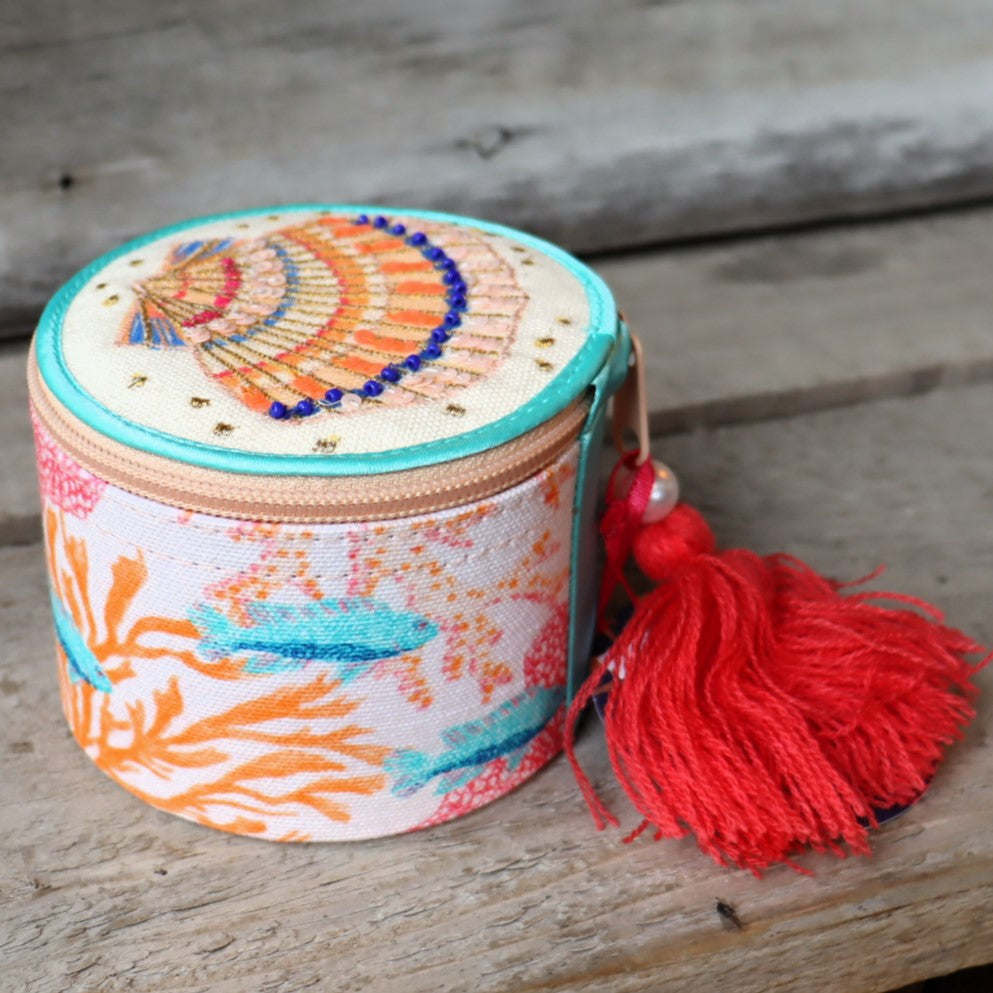 Coral Shell Box