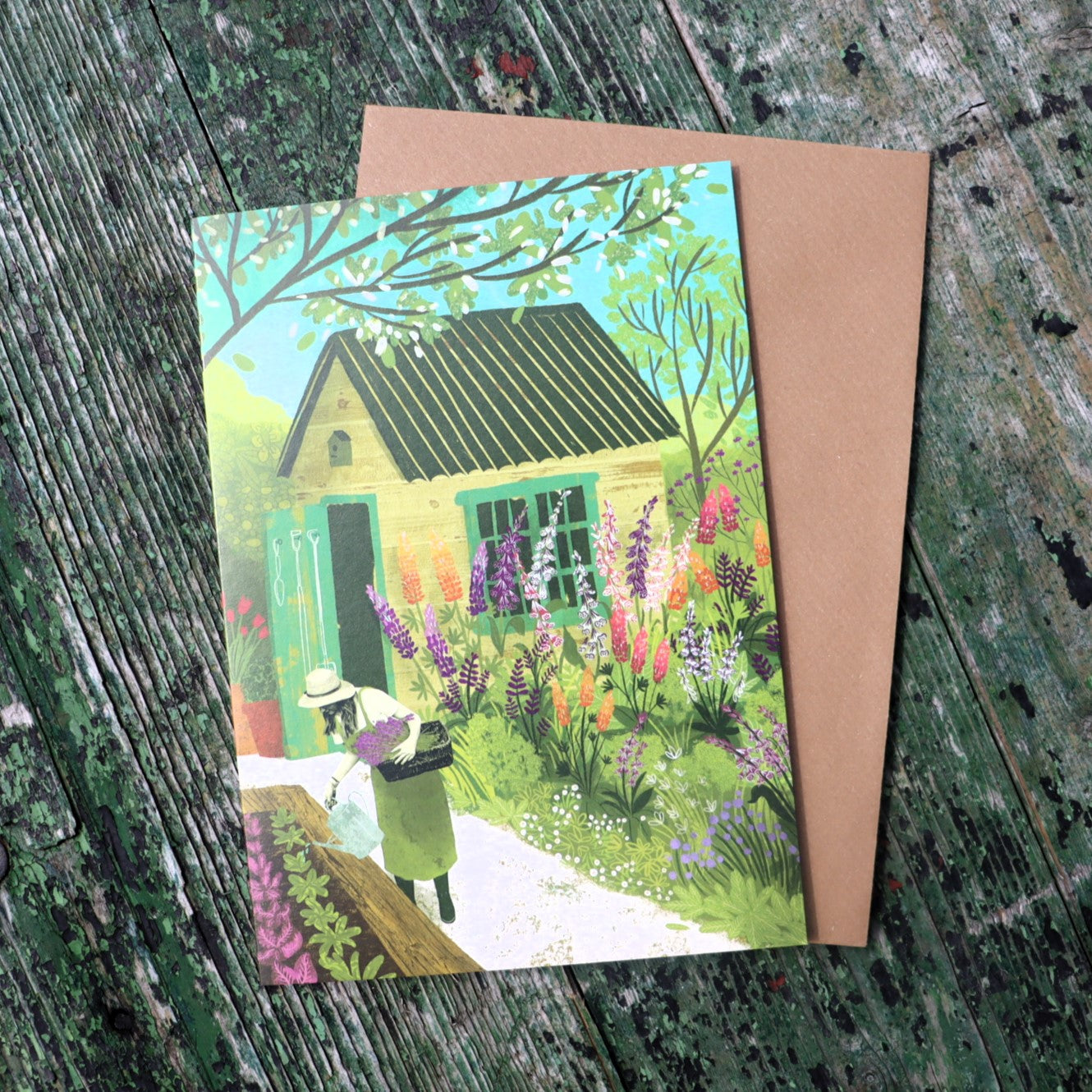 Cottage Garden Card