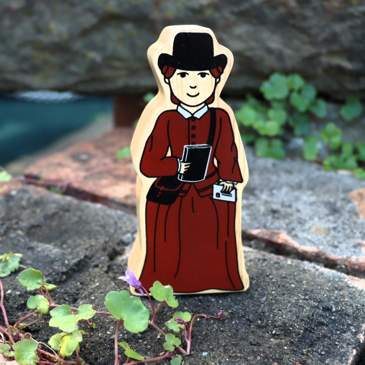 Frances Duberly Wooden Character