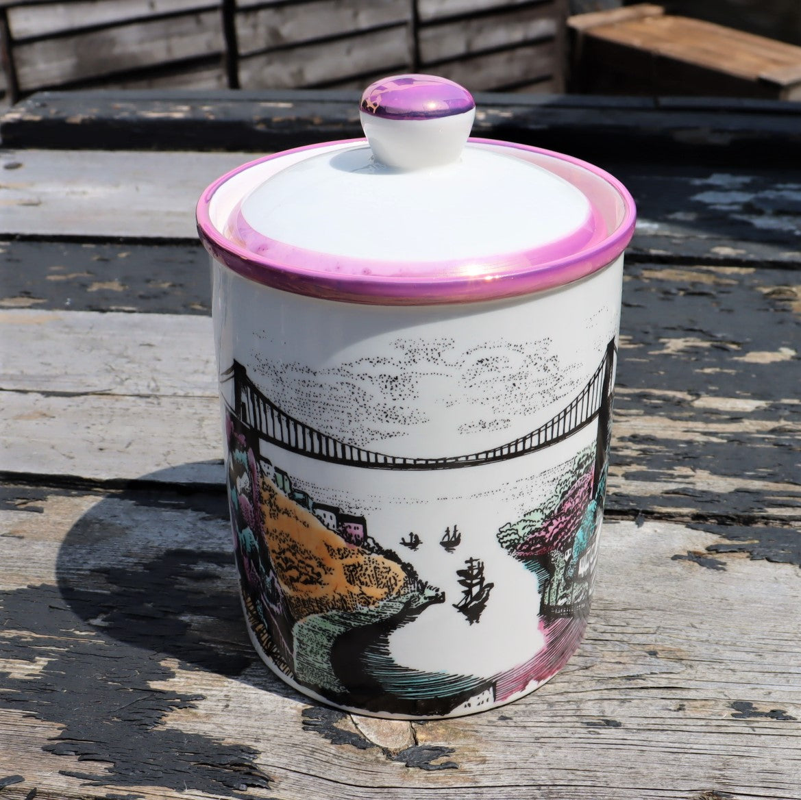 SSGB x Bev Milward Hand-Painted Cannister