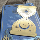 Hourglass Metal Bookmark
