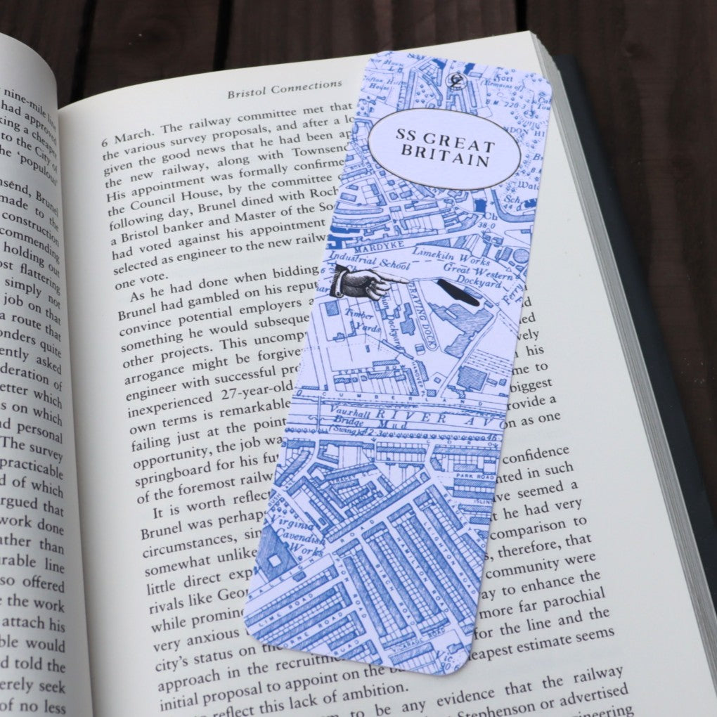 Map of SS Great Britain Ezen Bookmark
