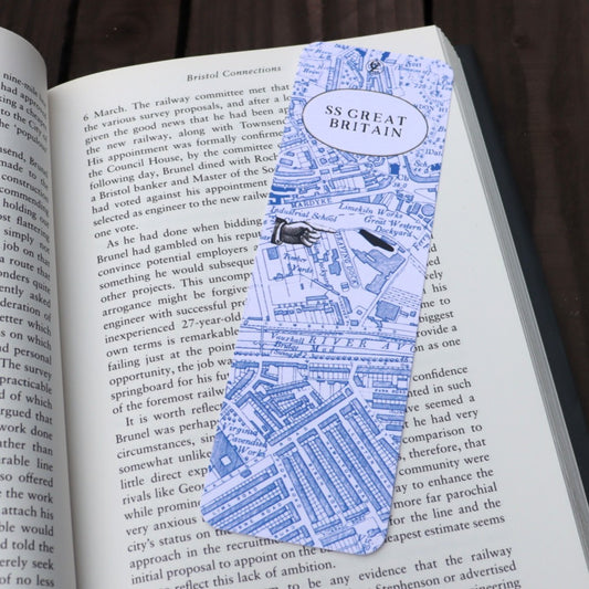 Map of SS Great Britain Ezen Bookmark