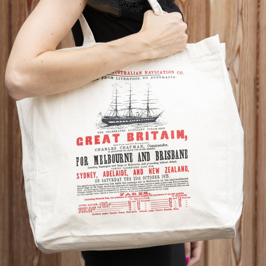 Melbourne Print Tote Bag