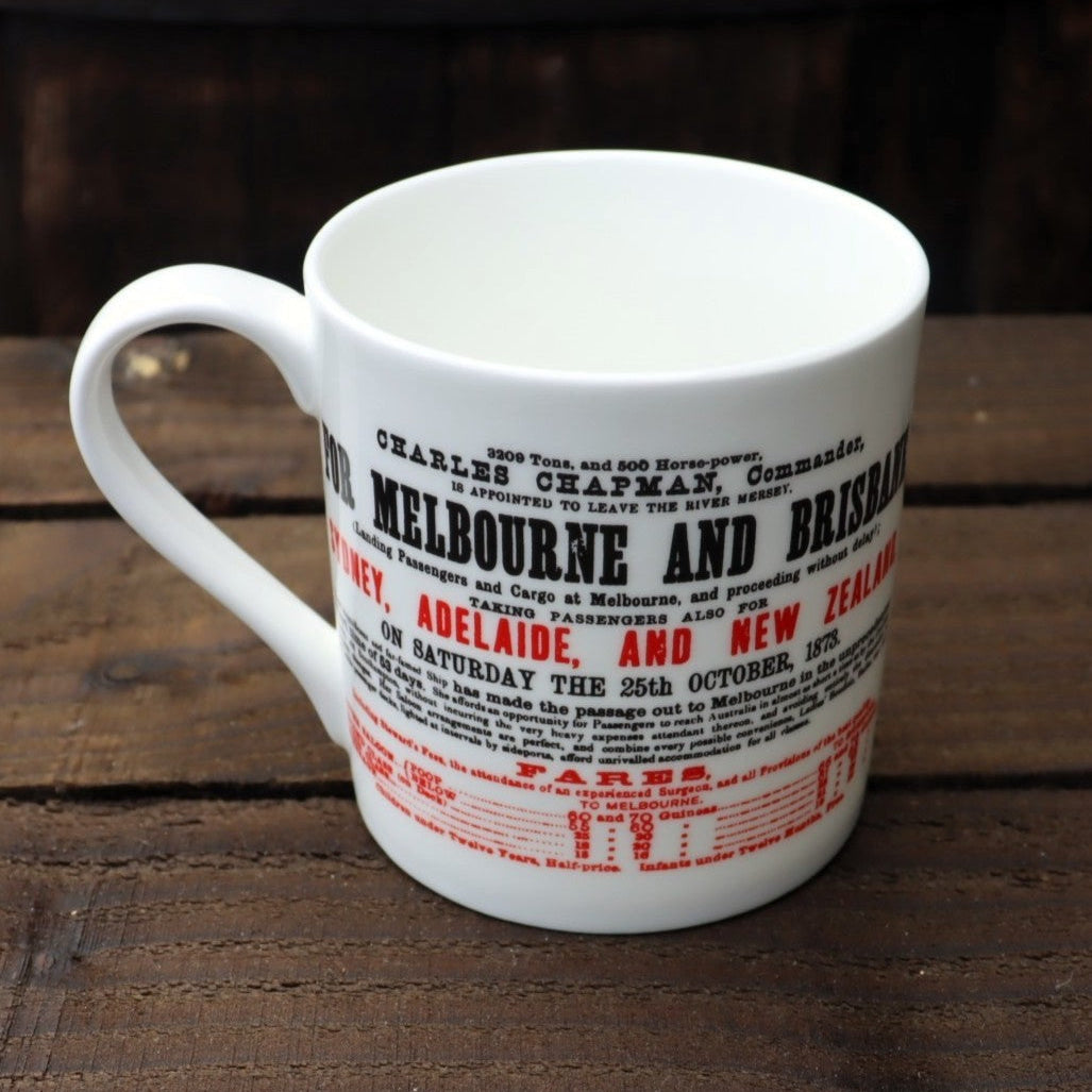Melbourne Print Mug