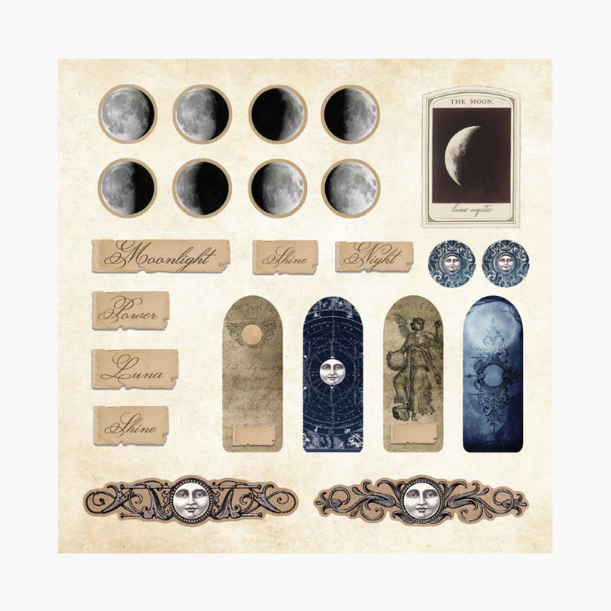 Mystical Ephemera! An Enchanting Vintage Sticker Book
