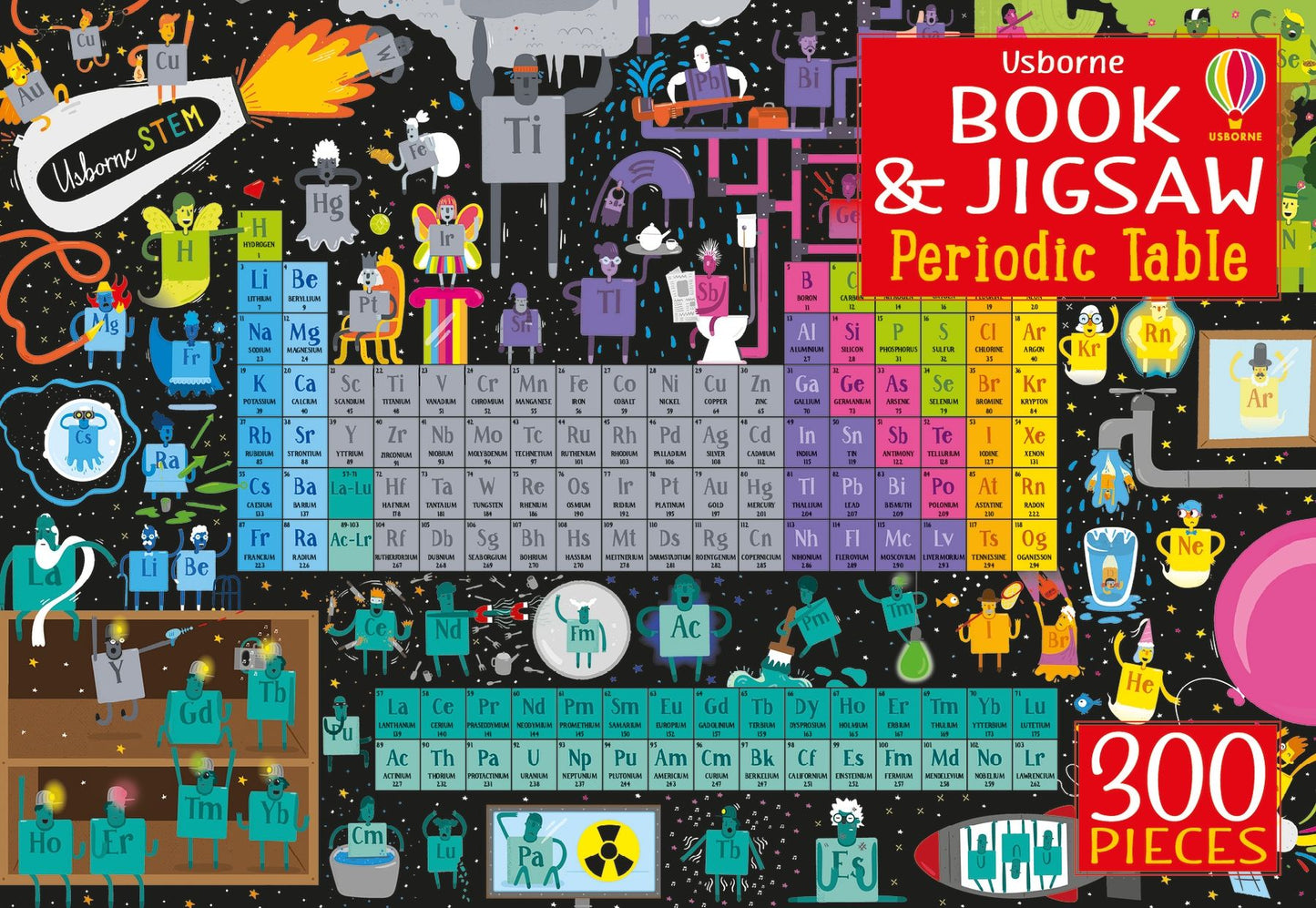 Book and Jigsaw Periodic Table