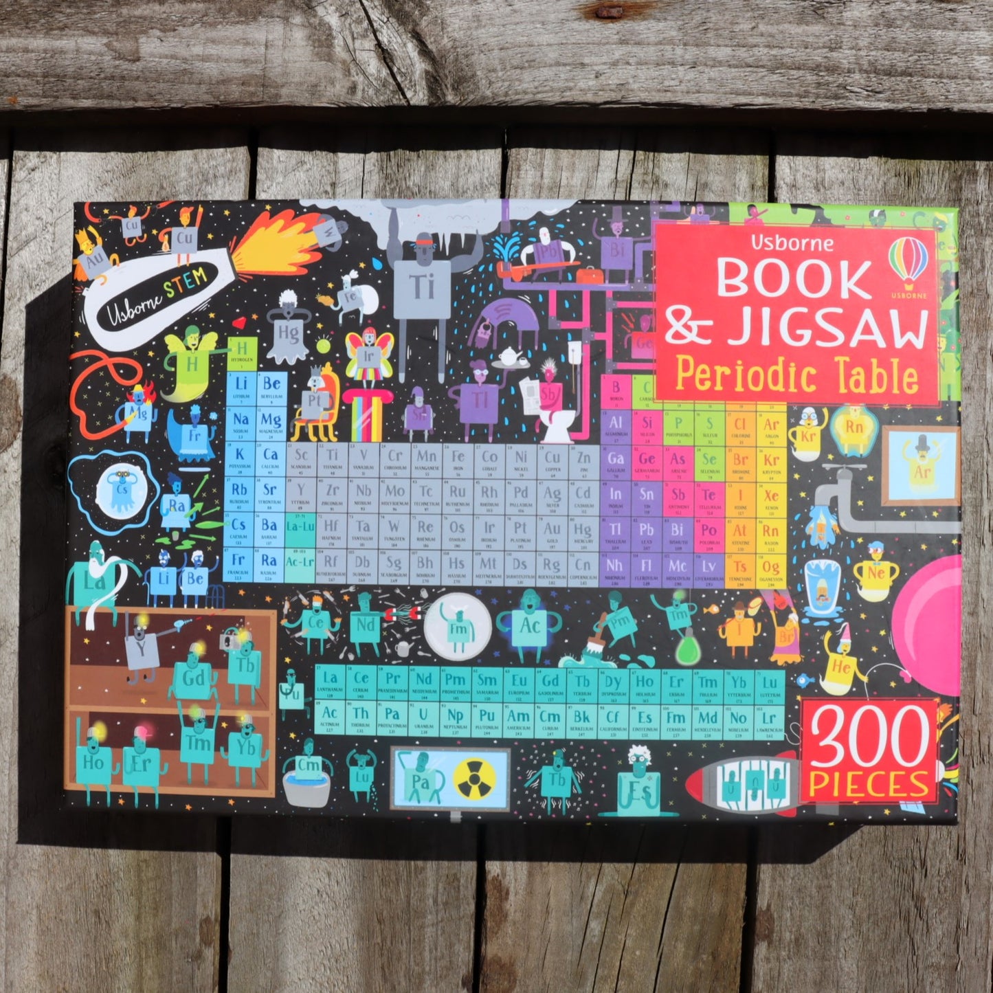 Book and Jigsaw Periodic Table