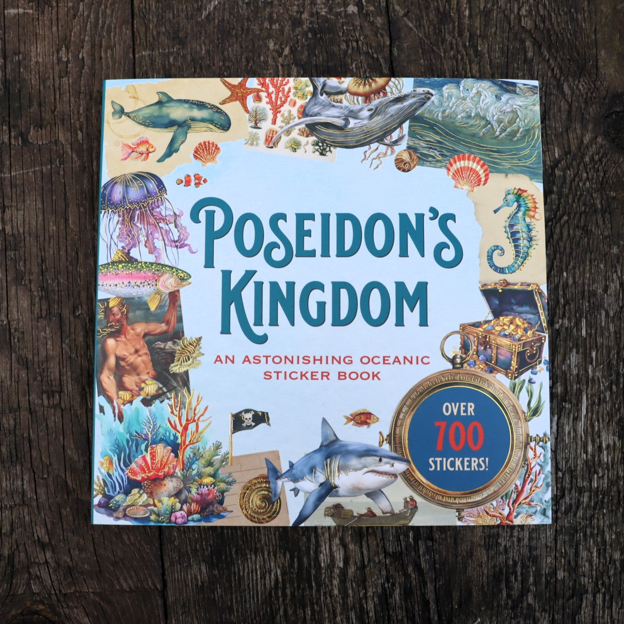 Poseidon's Kingdom Sticker Book