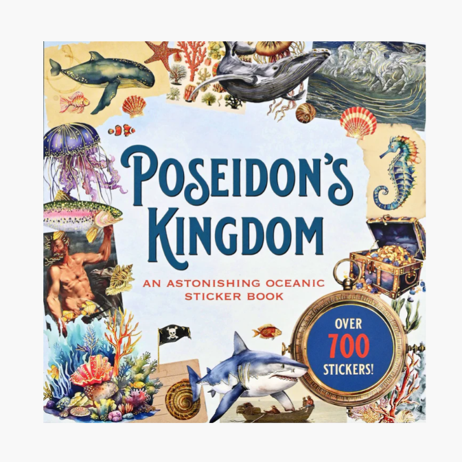 Poseidon's Kingdom Sticker Book