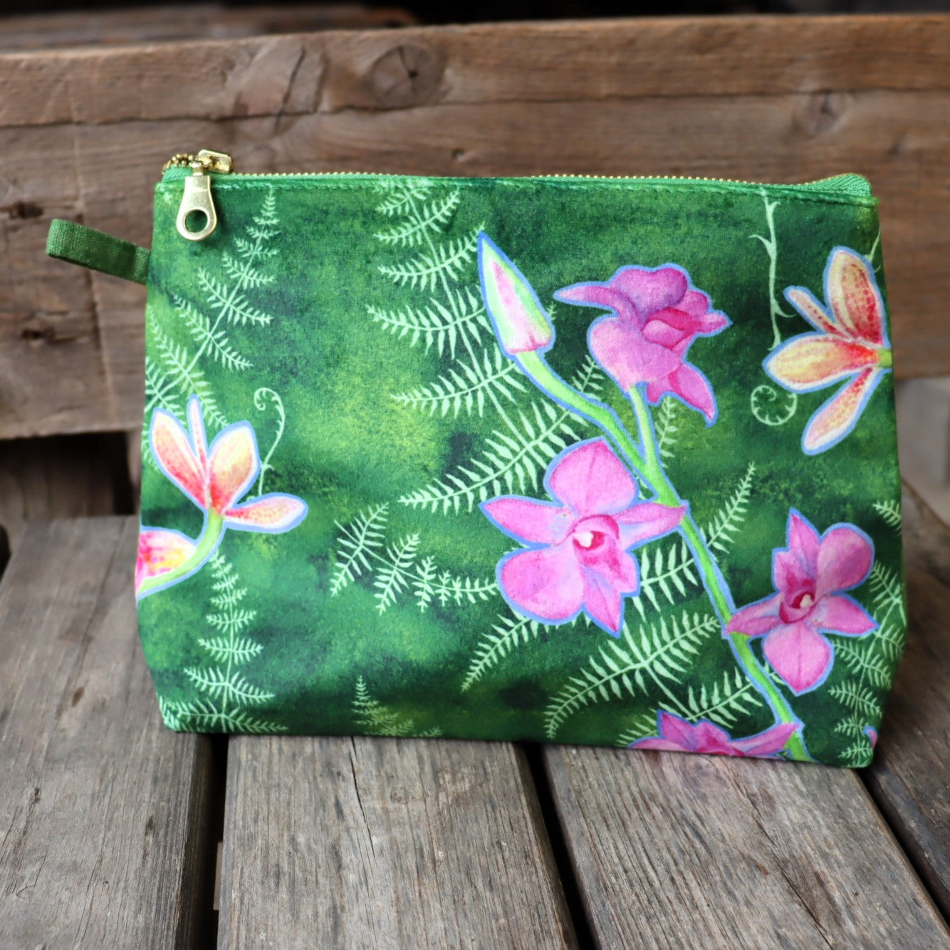 Sarah Carpenter Botany Make Up Bag