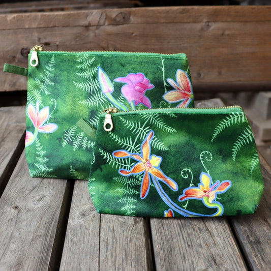 Sarah Carpenter Botany Make Up Bag
