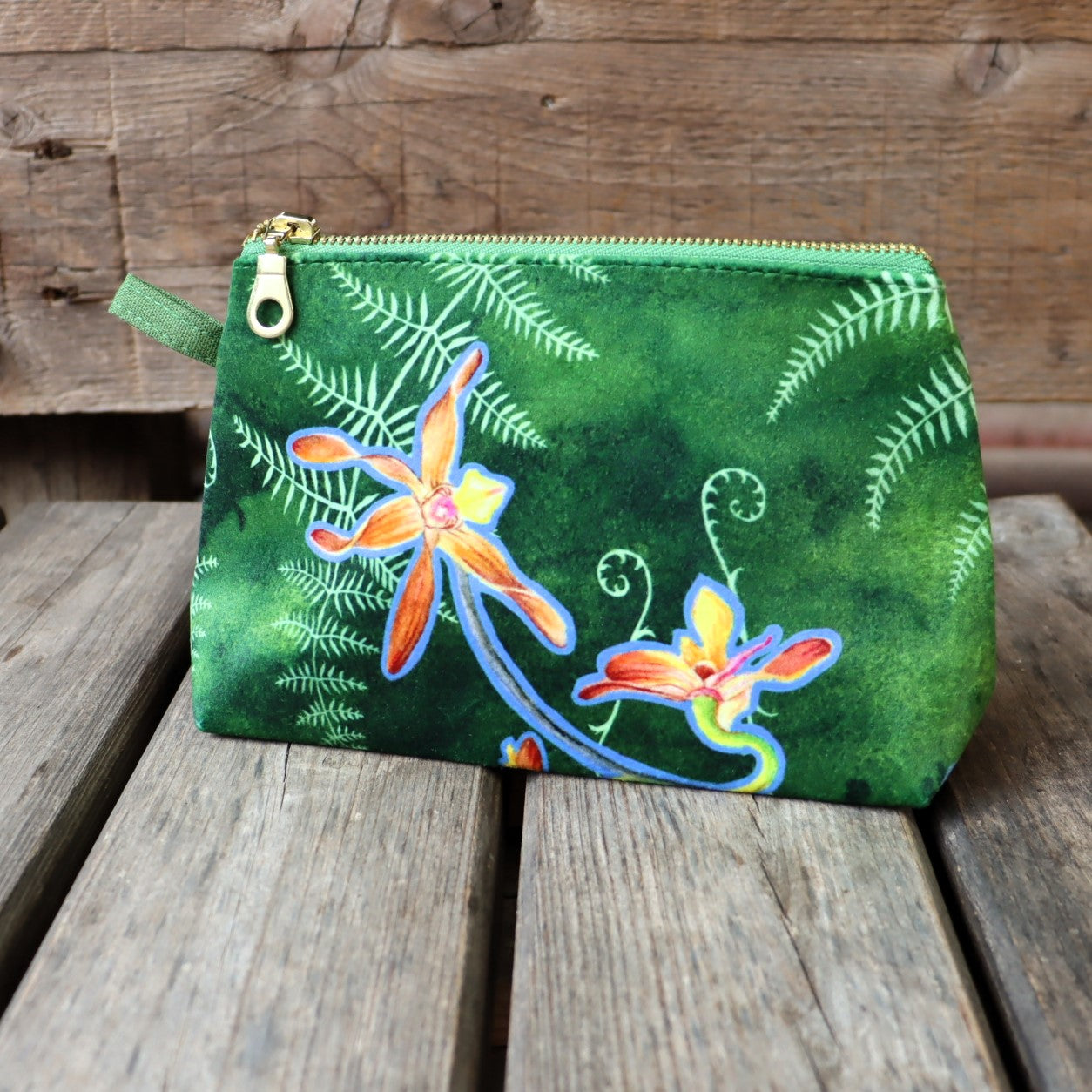 Sarah Carpenter Botany Make Up Bag