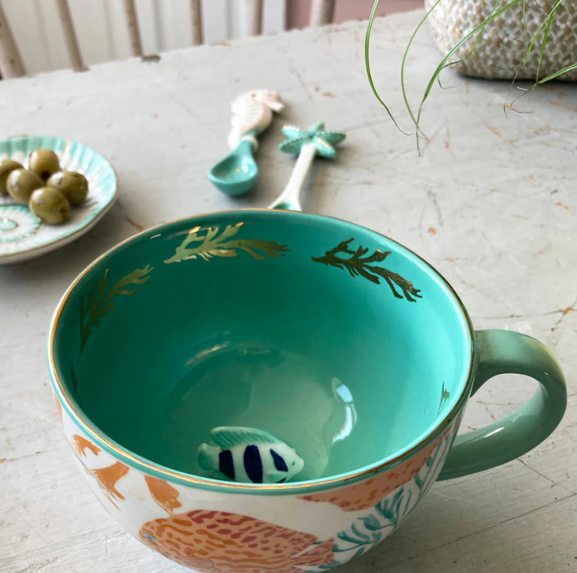 Fish Cup (Coral)