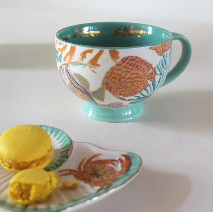 Fish Cup (Coral)