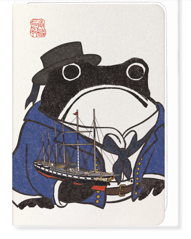 SS Great Britain Sailor Ezen Frog Greetings Card
