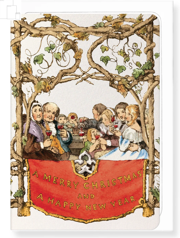 First Christmas Card (1843) Greetings Card
