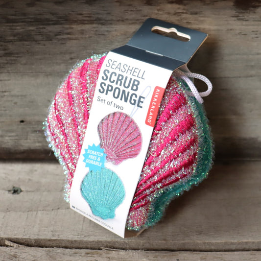Seashell Scrub Sponges