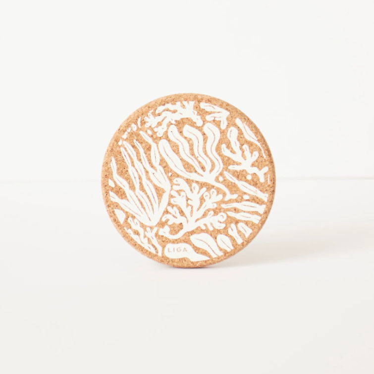 Seaweed Cork Coaster