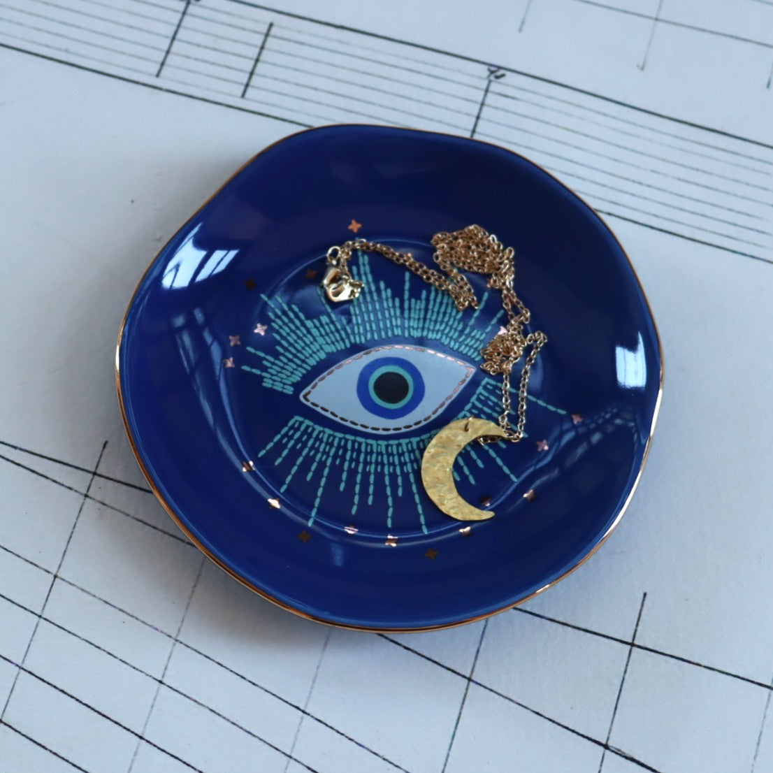 Starry Eyed Trinket Tray