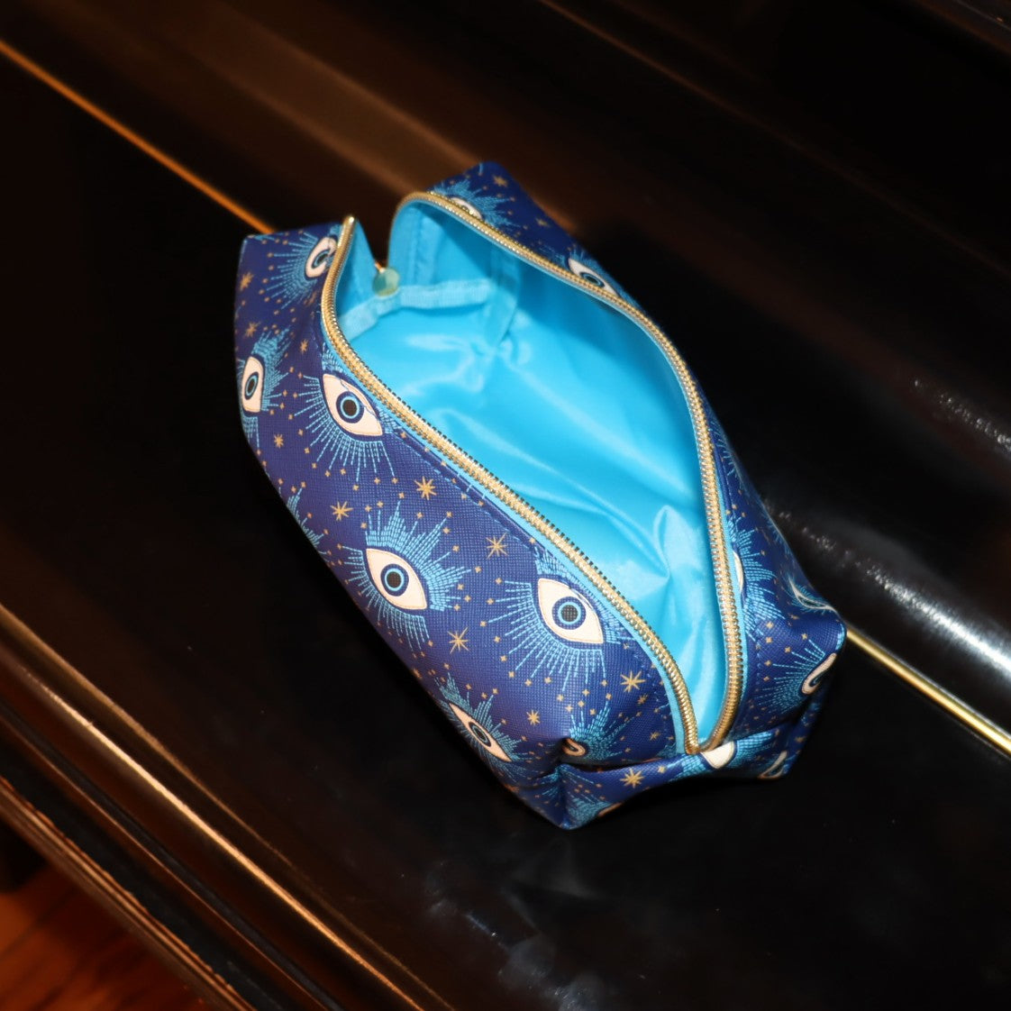 Starry Eyed Vegan Leather Pouch