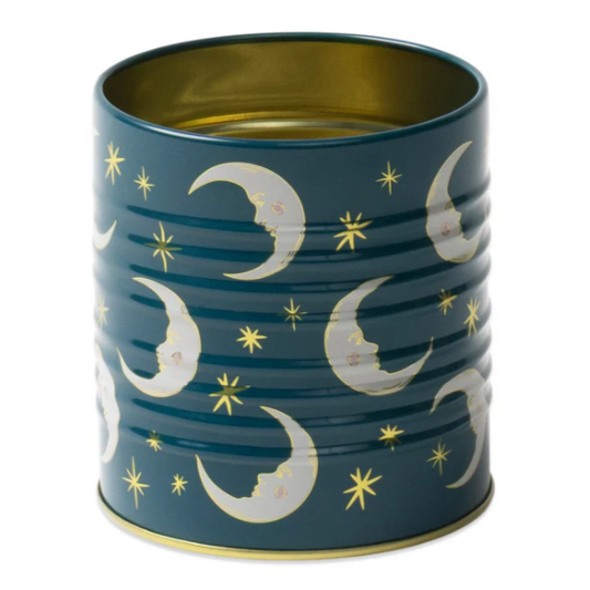 Teal Moon Storage Tin
