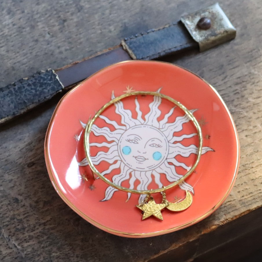 Terracotta Sun Trinket Tray