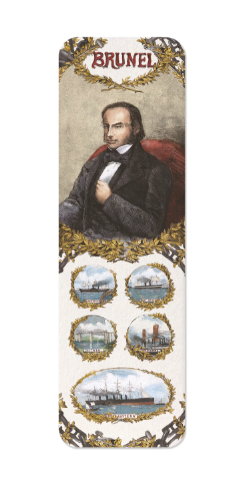 Portrait of Isambard Kingdom Brunel Bookmark