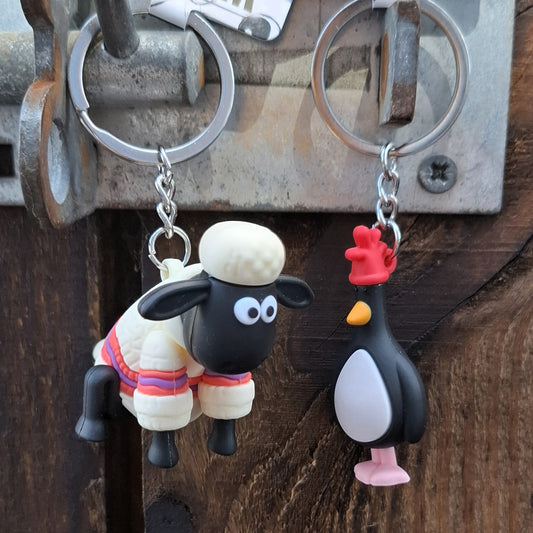 Wallace and Gromit Keyring