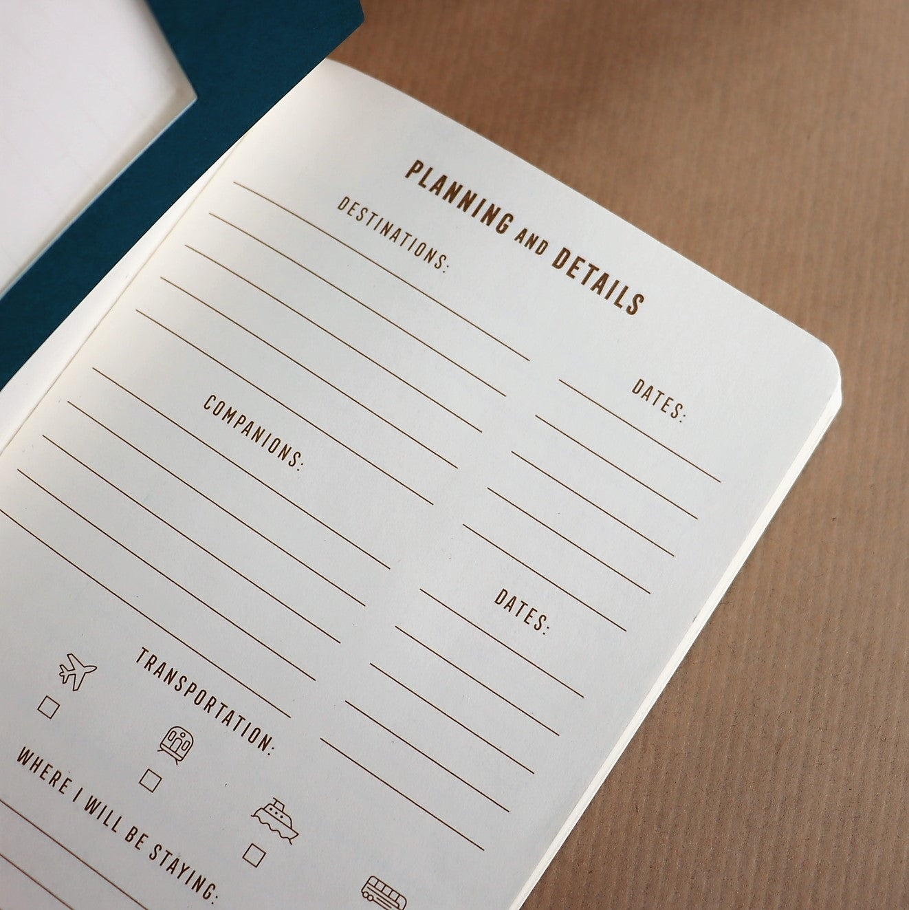 Wanderlust Travel Note Book Set