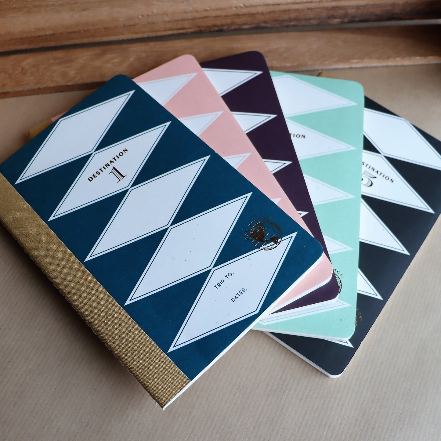 Wanderlust Travel Note Book Set