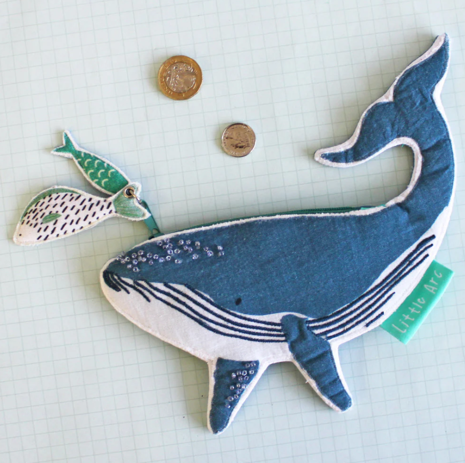 Whale Coin Purse (Little Arc)