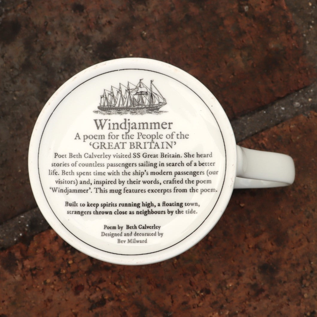 SSGB x Bev Milward Windjammer Mug