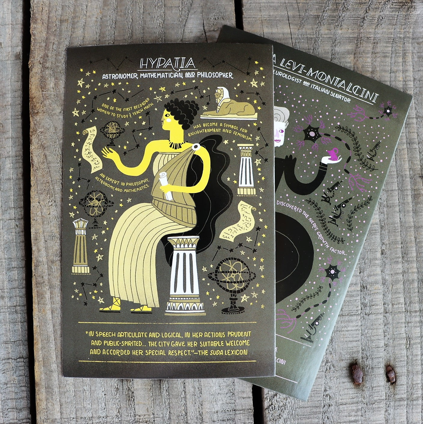 Women in Science Postcards