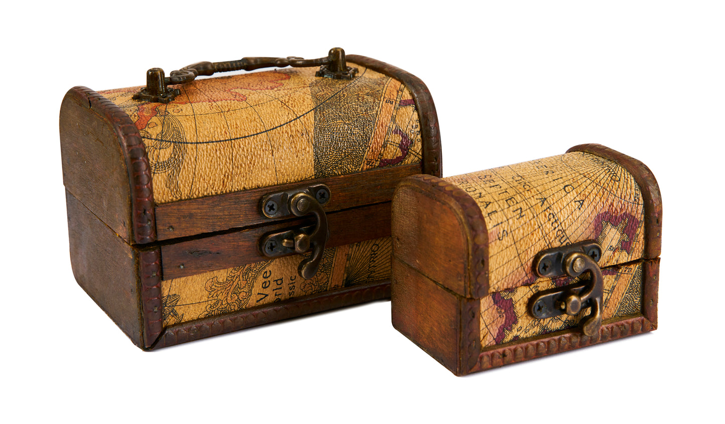 Map Chest (set of 2)