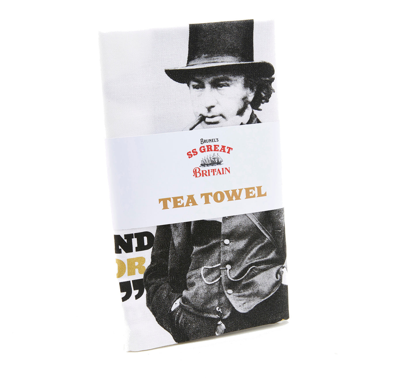 Brunel's Quotes Tea Towel