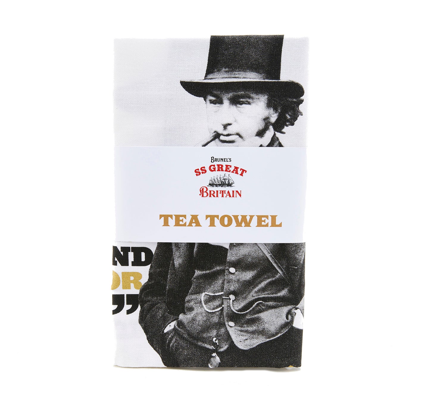 Brunel's Quotes Tea Towel