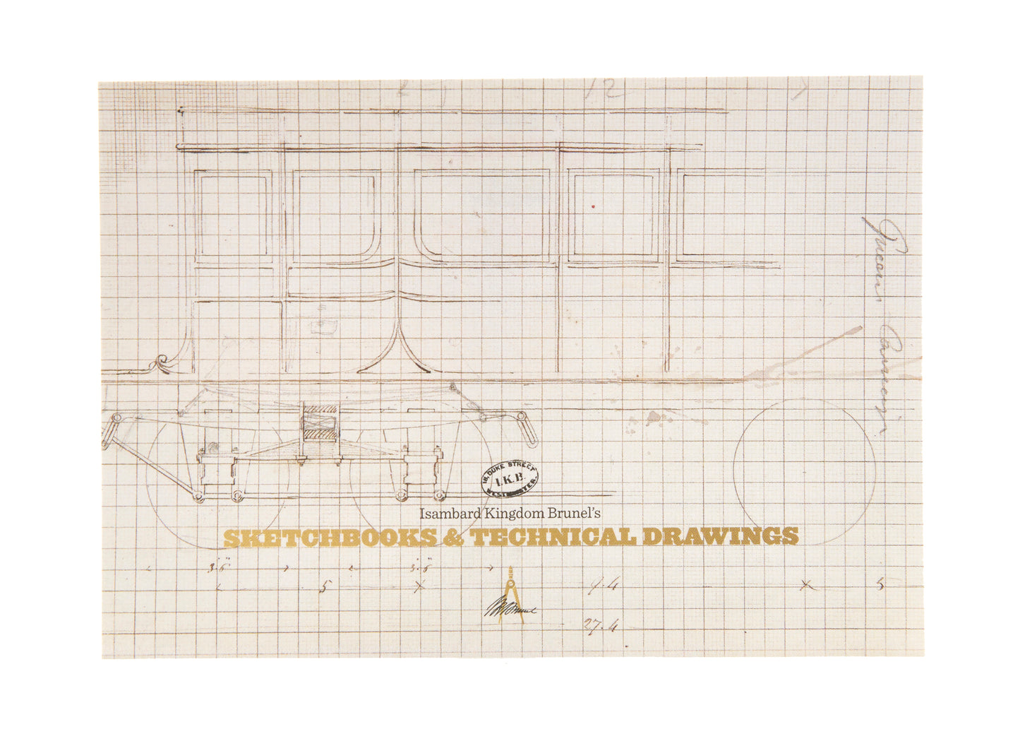 Technical Drawing Postcard
