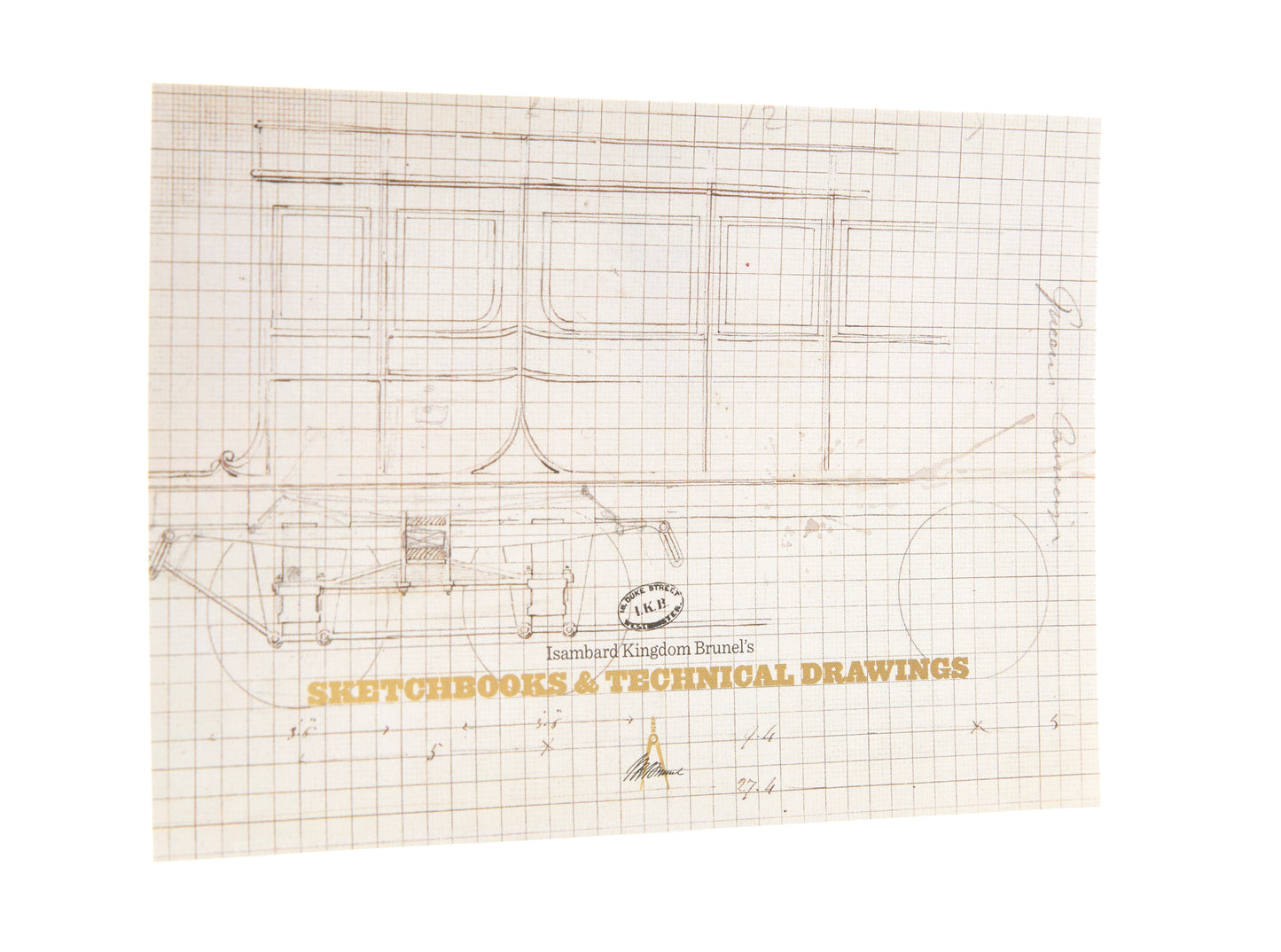Technical Drawing Postcard