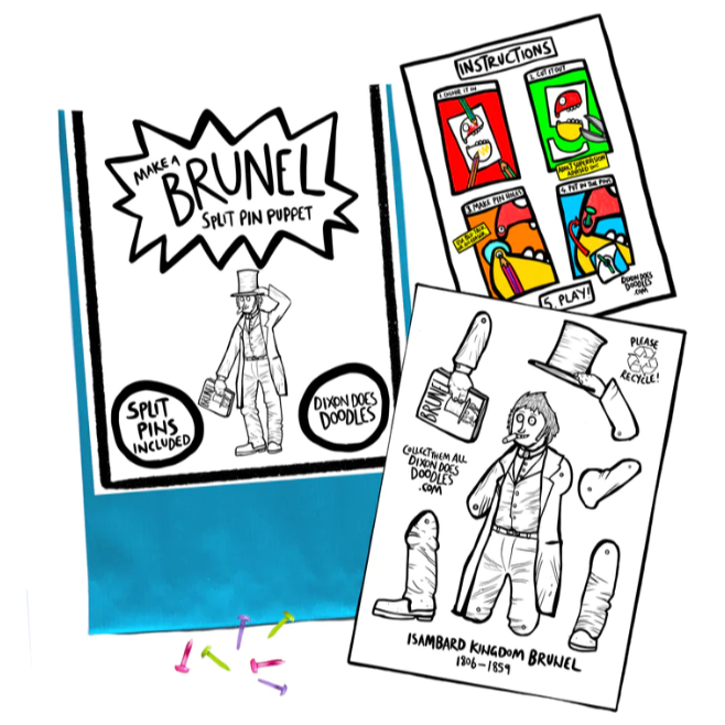 Brunel Split Pin Puppet