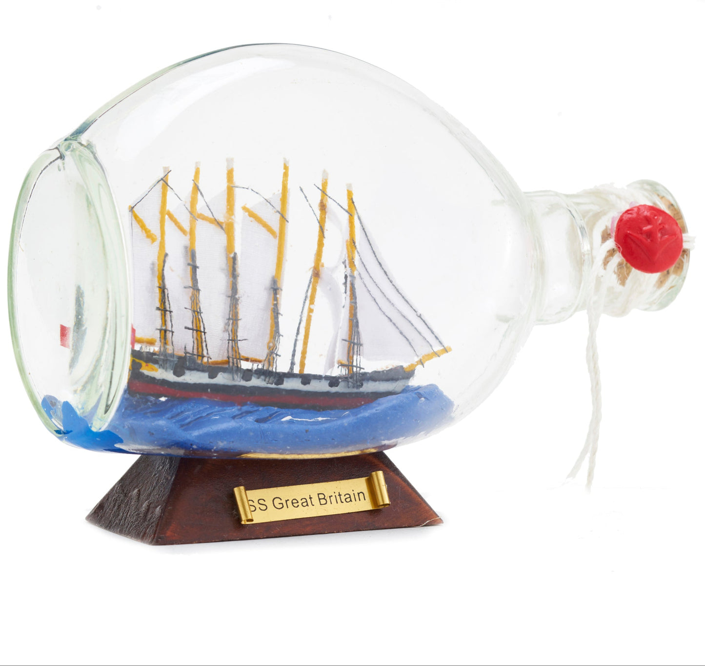 SS Great Britain in Dimple Bottle
