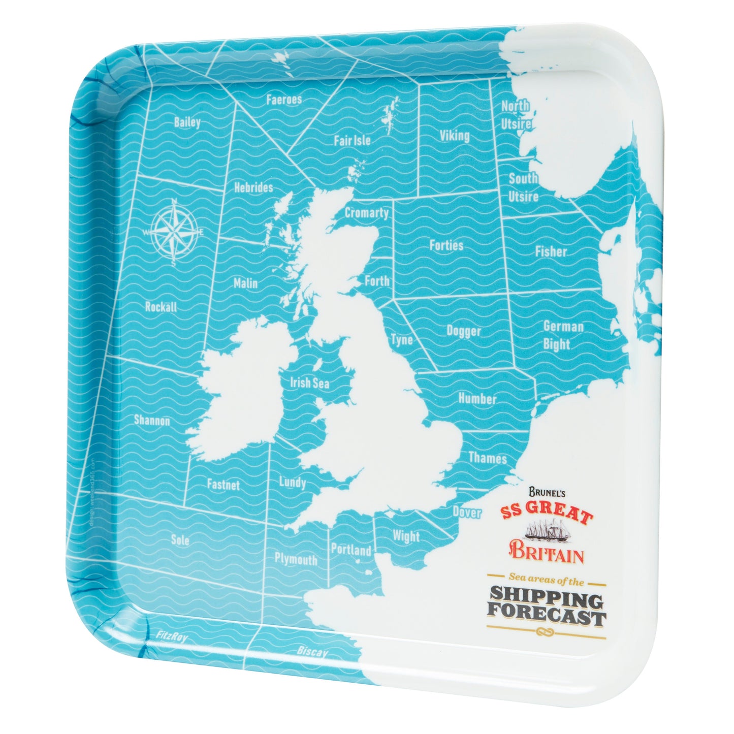 Shipping Forecast Snack Tray