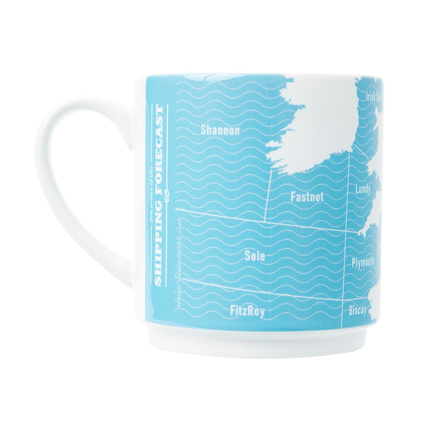 Shipping Forecast Stacking Mug