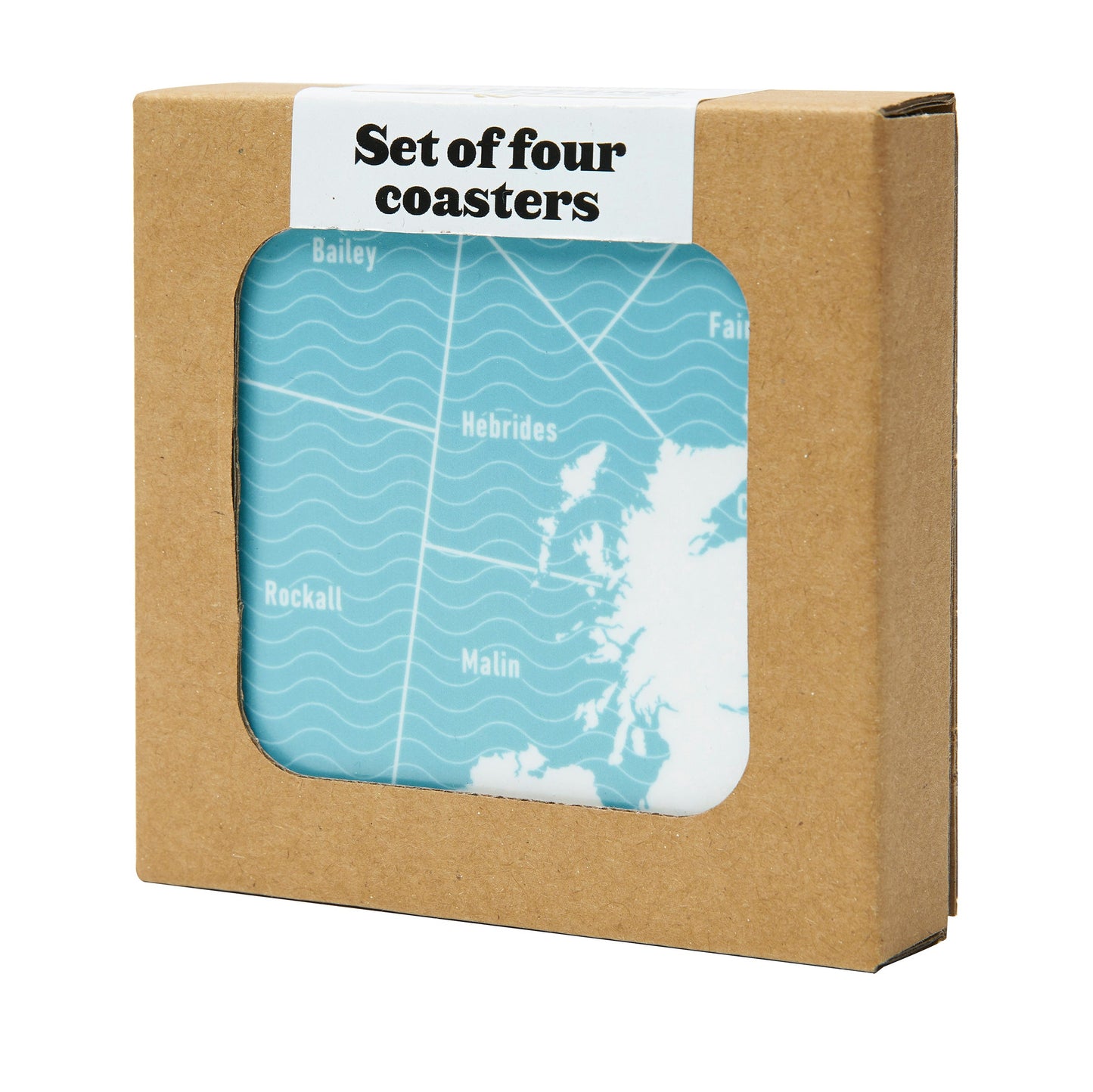 Shipping Forecast Coaster Set
