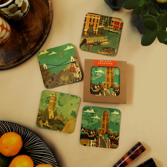 Emy Lou Holmes Coaster Set