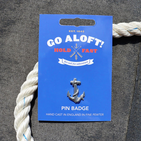 Anchor Pin Badge