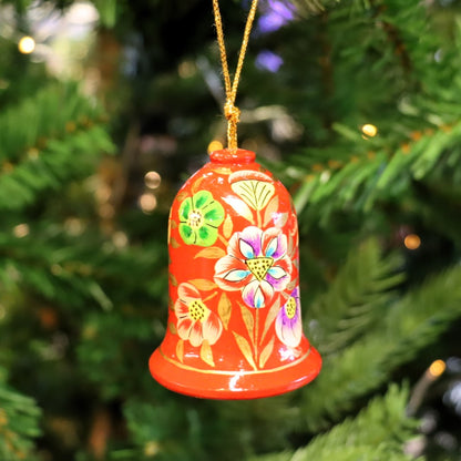 Papier Mache Bell Decoration