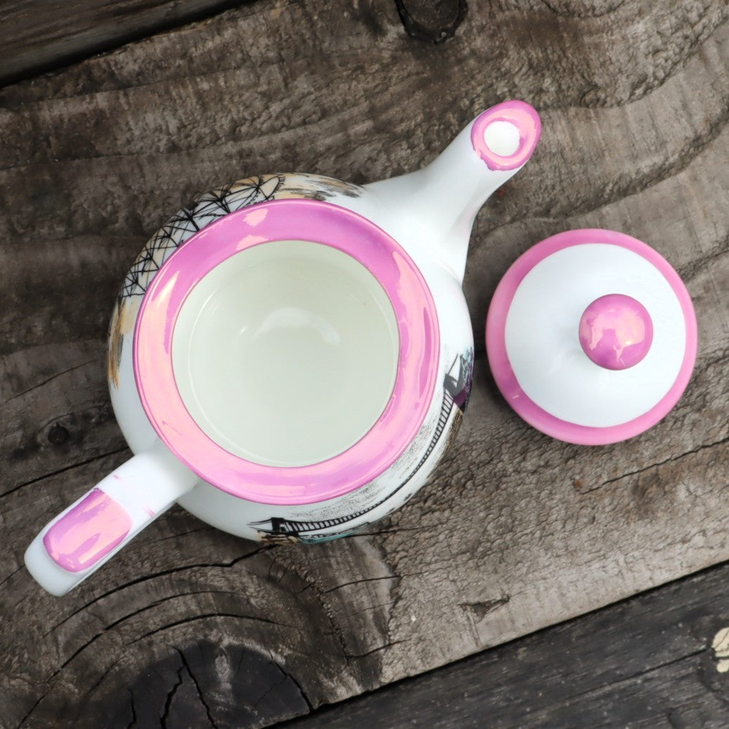 SSGB x Bev Milward Hand-Painted Teapot (Limited Edition)