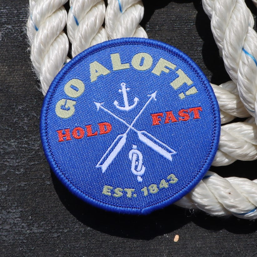 Go Aloft! Iron on Badge